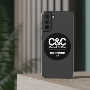 C&CR Logo Flexi iPhone Cases (White)