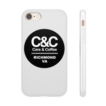 Load image into Gallery viewer, C&amp;CR Logo Flexi iPhone Cases (White)