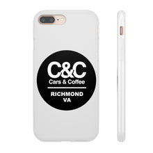 Load image into Gallery viewer, C&amp;CR Logo Flexi iPhone Cases (White)