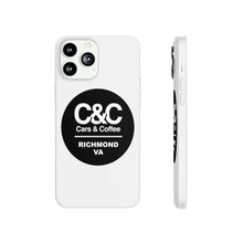 Load image into Gallery viewer, C&amp;CR Logo Flexi iPhone Cases (White)