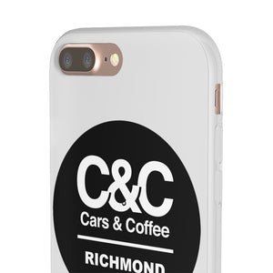 C&CR Logo Flexi iPhone Cases (White)