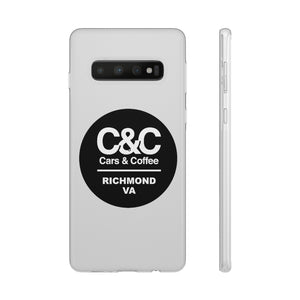 C&CR Logo Flexi iPhone Cases (White)