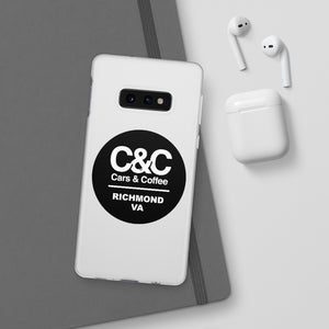 C&CR Logo Flexi iPhone Cases (White)