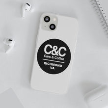 Load image into Gallery viewer, C&amp;CR Logo Flexi iPhone Cases (White)