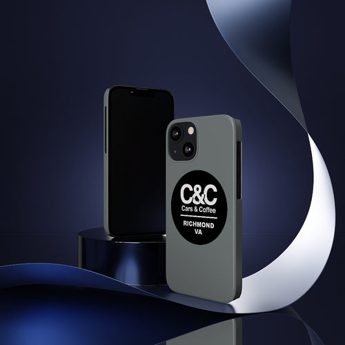 C&CR Logo Slim Phone Cases (Grey)