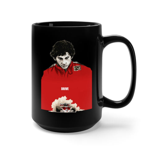 Senna F1 Mug 15oz (Black)