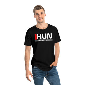 James Hunt "HUN" F1 Standings Men's Curved Hem Tee