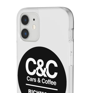 C&CR Logo Flexi iPhone Cases (White)