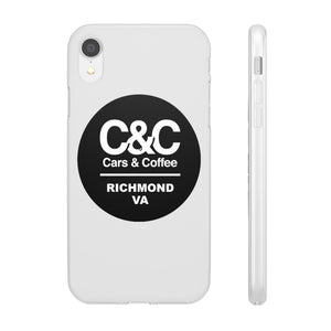 C&CR Logo Flexi iPhone Cases (White)