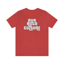 Load image into Gallery viewer, RVA Auto Culture Unisex Jersey Tee (Blk/Red)