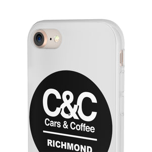 C&CR Logo Flexi iPhone Cases (White)