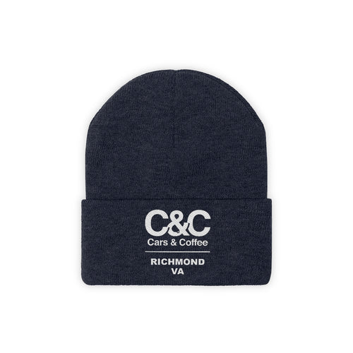 C&CR Embroidered Knit Beanie