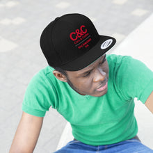 Load image into Gallery viewer, C&amp;CR Embroidered Classic Flat Bill Hat