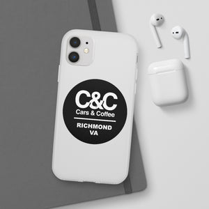 C&CR Logo Flexi iPhone Cases (White)