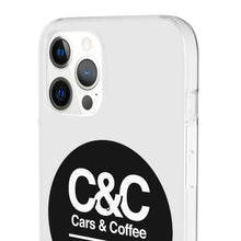 Load image into Gallery viewer, C&amp;CR Logo Flexi iPhone Cases (White)