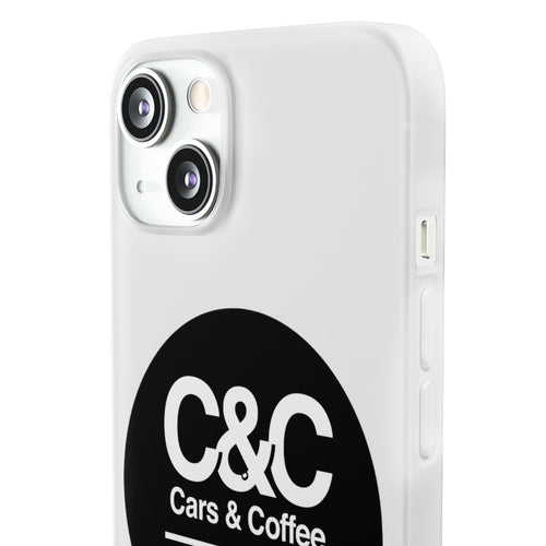 C&CR Logo Flexi iPhone Cases (White)