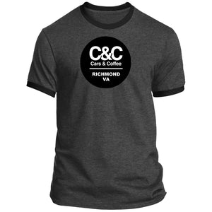 C&CR Ringer Tee (Round Logo)