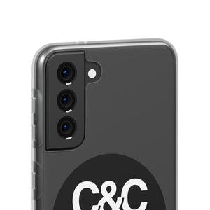 C&CR Logo Flexi iPhone Cases (White)