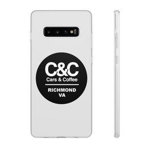 C&CR Logo Flexi iPhone Cases (White)