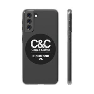 C&CR Logo Flexi iPhone Cases (White)