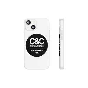 C&CR Logo Flexi iPhone Cases (White)