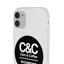 Load image into Gallery viewer, C&amp;CR Logo Flexi iPhone Cases (White)