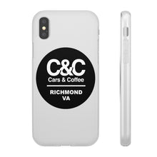 Load image into Gallery viewer, C&amp;CR Logo Flexi iPhone Cases (White)