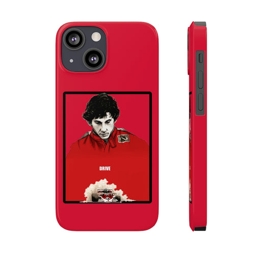 Senna F1 Slim Phone Cases (Red)